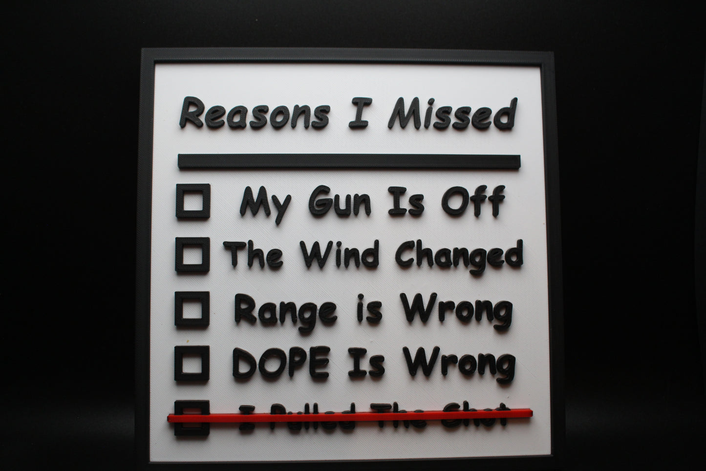 Funny Shooting Sign