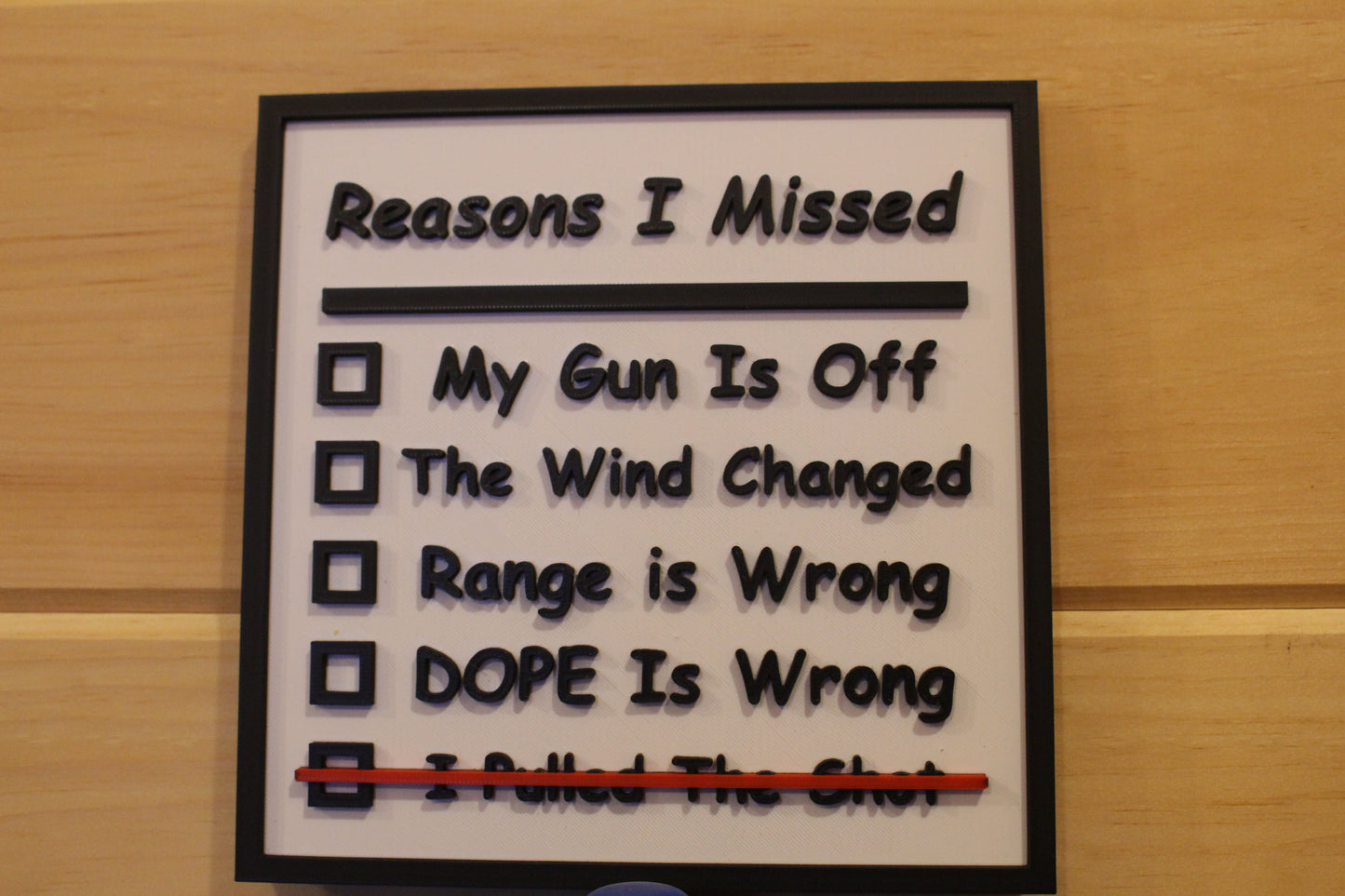 Funny Shooting Sign