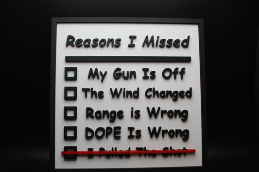 Funny Shooting Sign