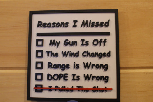 Funny Shooting Sign